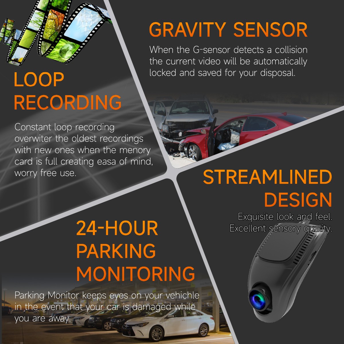 Car recorder with WIFI | Car Recorder |DASH CAM |CAR DVR Factory